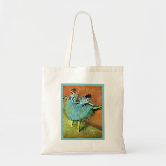 Balletdansers op de balk ~ Edgar Degas Tote Bag (Voorkant)