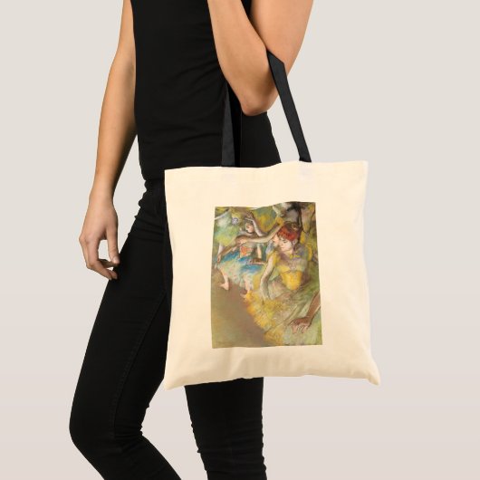 Balletdansers op het podium door Edgar Degas Tote Bag (Voorkant (product))