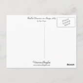 Balletdansers op het podium van Degas Briefkaart (Achterkant)