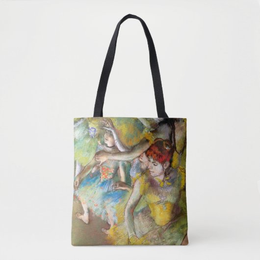 Balletdansers op het podium van Degas Tote Bag (Voorkant)