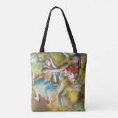 Balletdansers op het podium van Degas Tote Bag (Achterkant)
