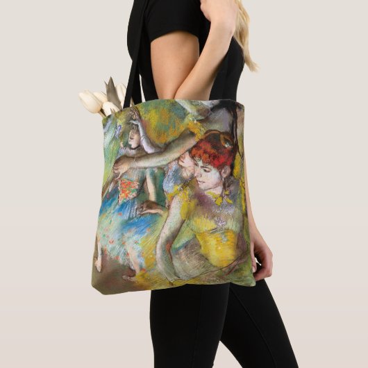 Balletdansers op het podium van Degas Tote Bag (Dichtbij)