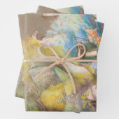 Balletdansers op het werkgebied van Edgar Degas Inpakpapier Vel (In situ)