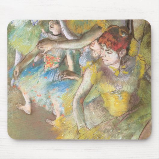 Balletdansers op het werkgebied van Edgar Degas Muismat (Voorkant)