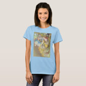 Balletdansers op het werkgebied van Edgar Degas T-shirt (Voorkant volledig)