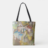 Balletdansers op het werkgebied van Edgar Degas Tote Bag (Achterkant)