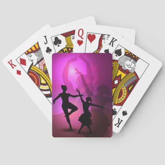 Balletdansers Pokerkaarten (Achterkant)