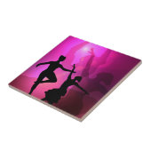 Balletdansers Tegeltje (Zijkant)