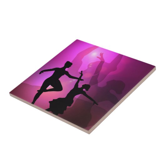 Balletdansers Tegeltje (Zijkant)