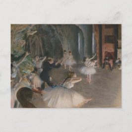 Balletdansers Theaterrepetitie Edgar Degas Briefkaart