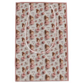 Balletfeest in Blush en Balletroze Medium Cadeauzakje (Voorkant)