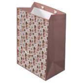 Balletfeest in Blush en Balletroze Medium Cadeauzakje (Achterkant Gekanteld)