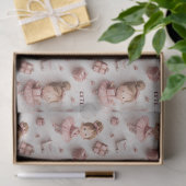 Balletfeest in Blush en Balletroze Tissuepapier (Geschenk)