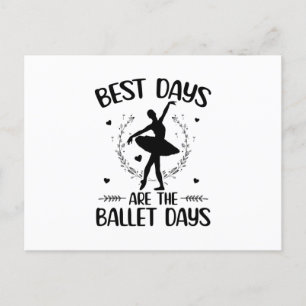 BalletGezegden   Ballerina Dancing Hobby Gifts Briefkaart