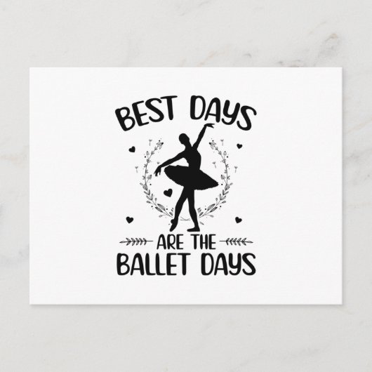 BalletGezegden | Ballerina Dancing Hobby Gifts Briefkaart (Voorkant)