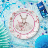 balletgezelschap papieren bordje (Feest)