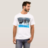 Balletje op zee leeuw t-shirt (Voorkant volledig)