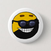 Balletje Polandball Leuke meme zonnebril Ronde Button 5,7 Cm (Voorkant)