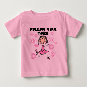 Balletje T-shirts en Cadeaus met 'Volg je Tenen'