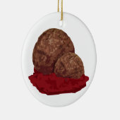 Balletjes in saus keramisch ornament (Rechts)