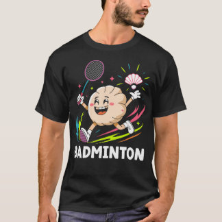 Balletjes spelen badminton eetstokje wrap keuken S T-shirt
