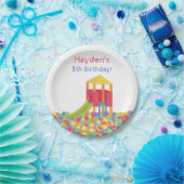 Balletjes voor afspeelplaatsen Kind Birthday Party Papieren Bordje (Feest)
