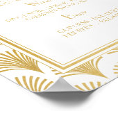 Balletjes Weddenschappen Receptie jaren '20 Kunst  Poster (Hoek)