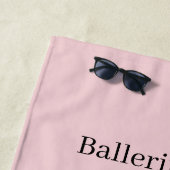Balletjeugd Konijn in Tutu Strandlaken (In situ)