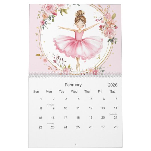 balletkalender kalender (Feb 2026)