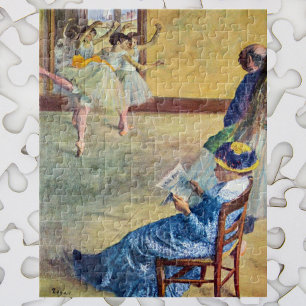 Balletklas, de danszaal door Edgar Degas Legpuzzel