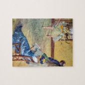 Balletklas, de danszaal door Edgar Degas Legpuzzel (Horizontaal)