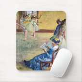 Balletklas, de danszaal door Edgar Degas Muismat (Met muis)