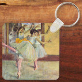 Balletklas, de danszaal sleutelhanger (Achterkant)