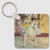 Balletklas, de danszaal van Edgar Degas Sleutelhanger (Voorkant)