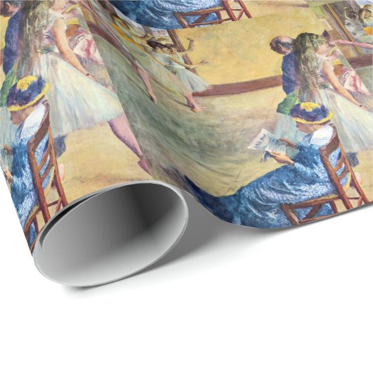 Balletklasse, de Dans Hall van Edgar Degas Cadeaupapier (Rol Hoek)