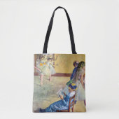 Balletklasse, de Dans Hall van Edgar Degas Tote Bag (Voorkant)