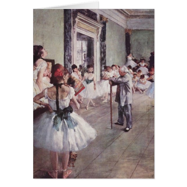Balletklasse - Edgar Degas (Voorkant)