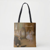 balletklasse | Edgar Degas | danseres Tote Bag (Voorkant)