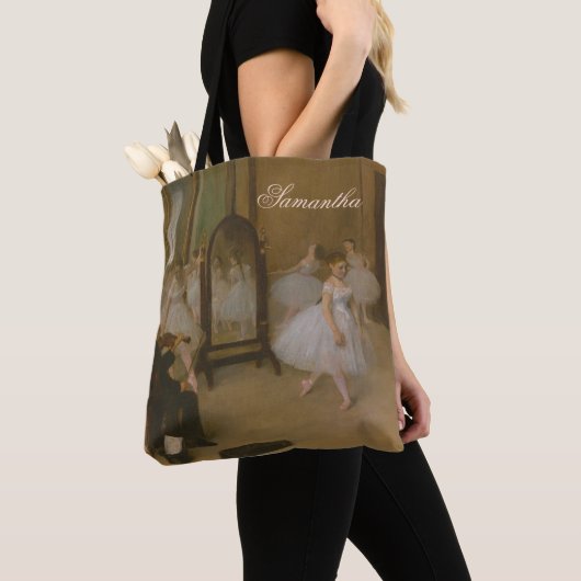 balletklasse | Edgar Degas | danseres Tote Bag (Dichtbij)
