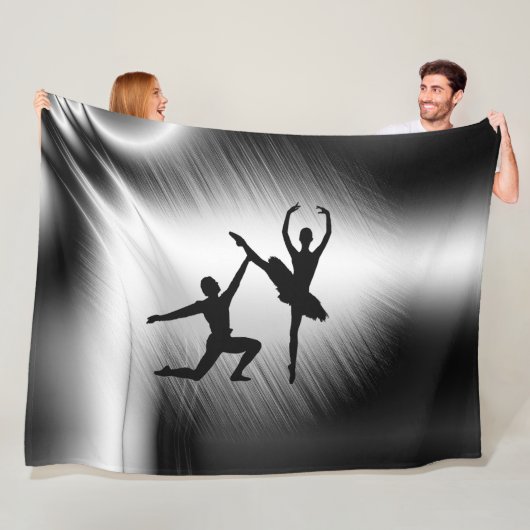 Balletkoppel dans fleece deken (In situ)