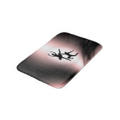 Balletkoppel Danst met Roze Accent Badmat (Gekanteld)