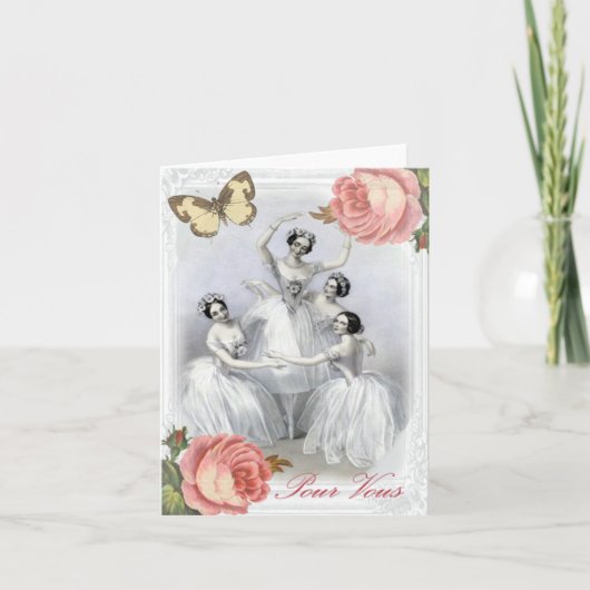 Balletkorps Kaart (Voorkant)