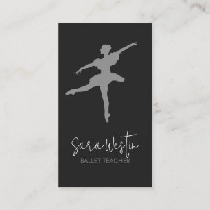 Balletleraar Dans Visitekaartje