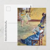 Balletles, de danszaal door Edgar Degas Briefkaart (Voorkant / Achterkant)