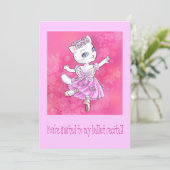 Balletoverweging Kaart (Staand voorkant)