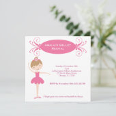 Balletoverweging Kaart (Staand voorkant)