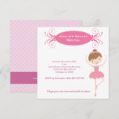 Balletoverweging Kaart (Voorkant / Achterkant)