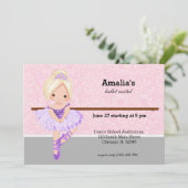 Balletoverweging Kaart (Staand voorkant)