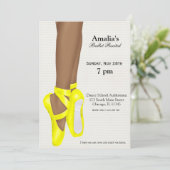 Balletoverweging Kaart (Staand voorkant)