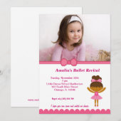 Balletoverweging Kaart (Voorkant / Achterkant)